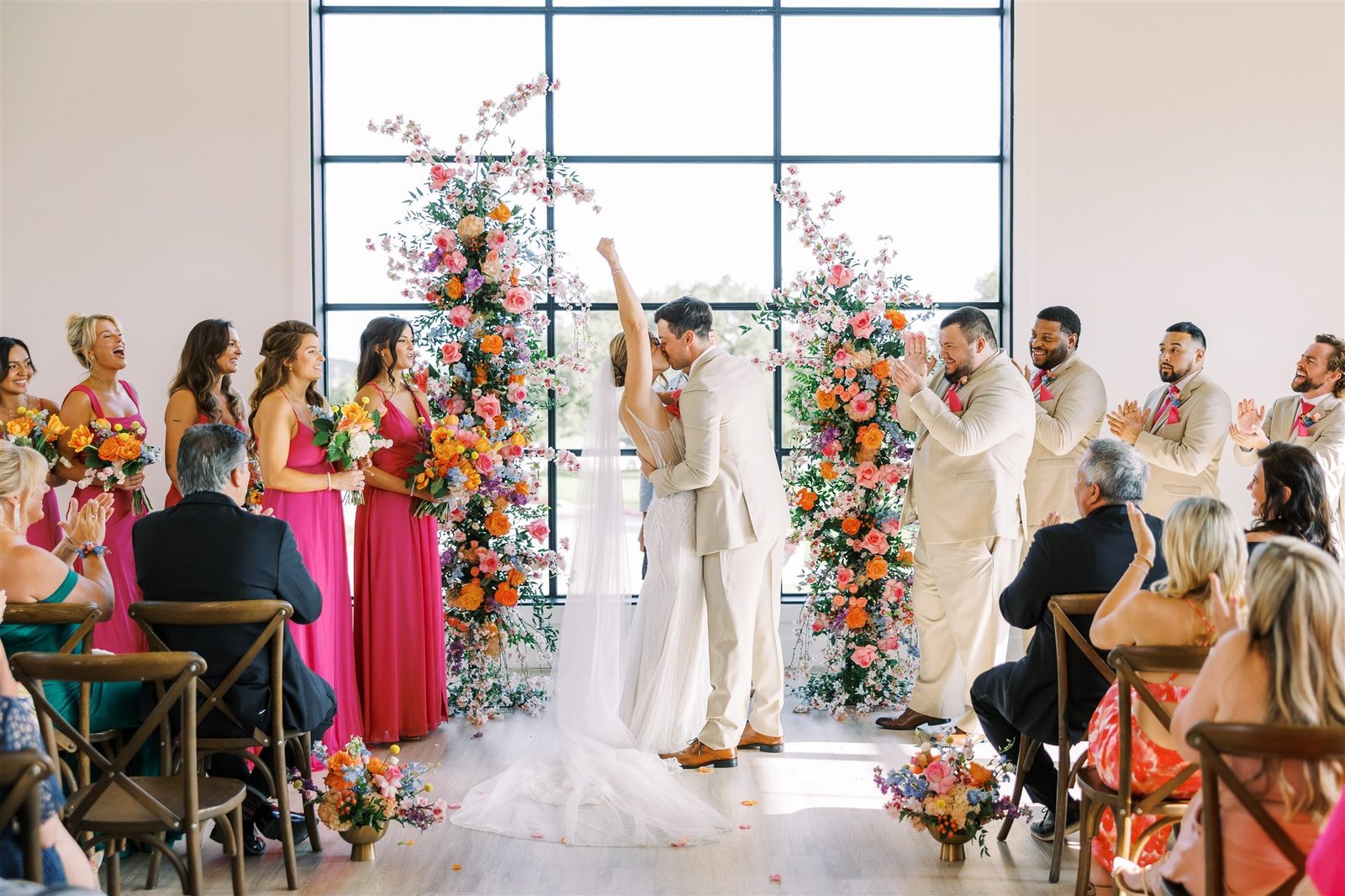 A vibrant ceremony moment